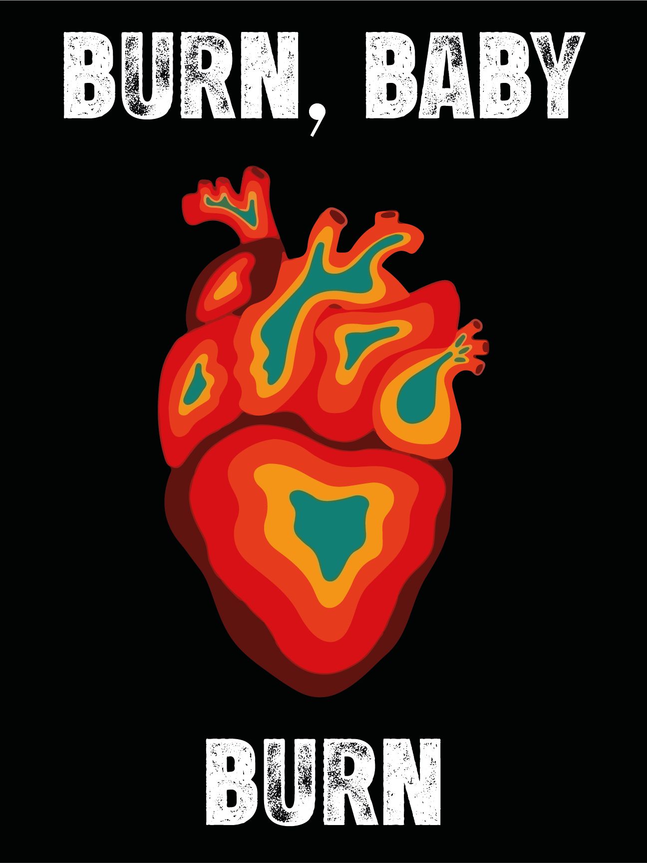 Poster battito_Burn Baby